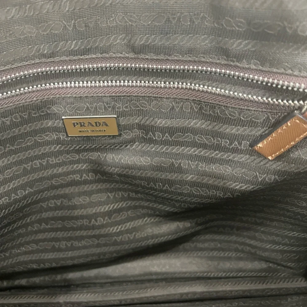 Prada Chocolate Leather Briefcase